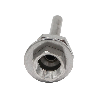 Weldless Thermowell Kit - 1/2" Female NPT - 2" Probe