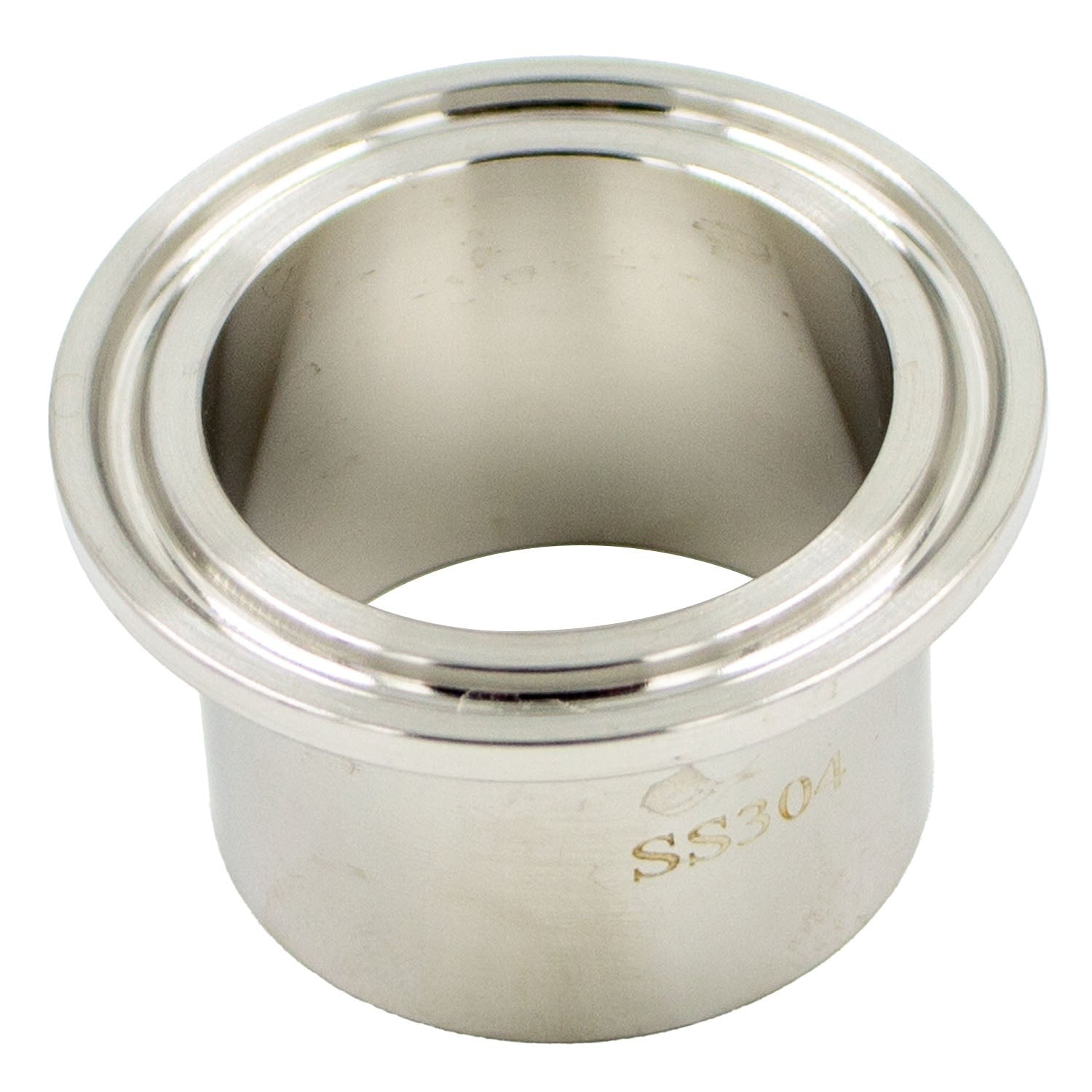 Stainless Steel Tri-Clover Long Ferrule - 1.5" TC