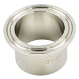 Stainless Steel Tri-Clover Long Ferrule - 1.5" TC