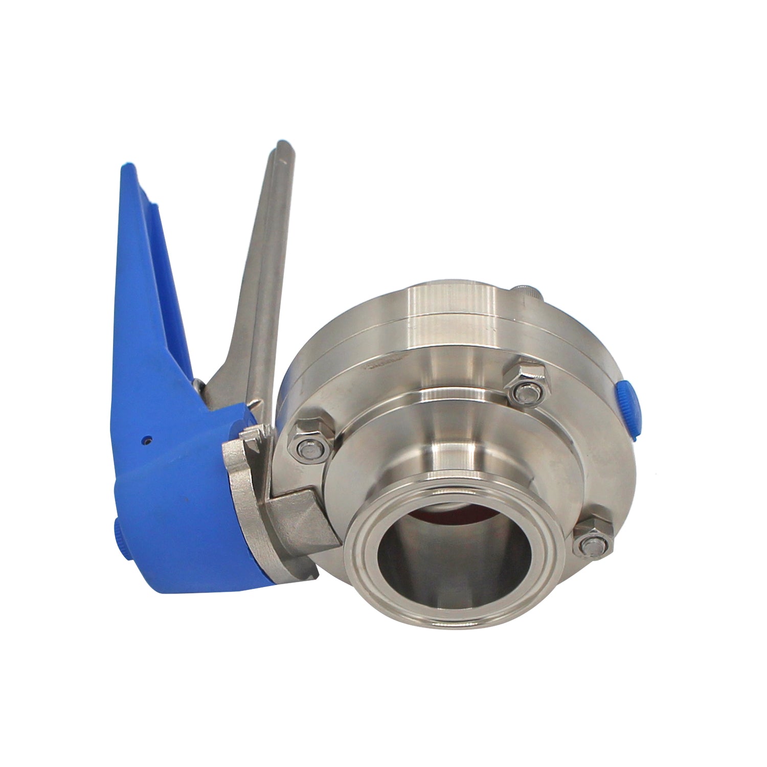 1.5" Tri Clamp Squeeze Trigger Butterfly Valve - Tri Clover Sanitary Stainless Steel Fitting -  Canuck Homebrew Supply, Canada