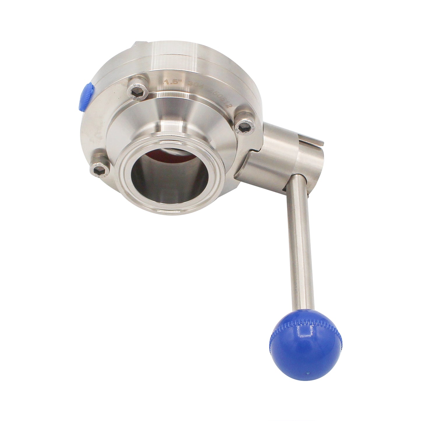 1.5" Tri Clamp Pull Trigger Butterfly Valve - Tri Clover Sanitary Stainless Steel Fitting -  Canuck Homebrew Supply, Canada
