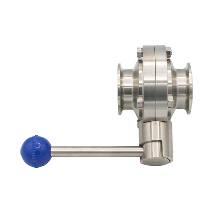 1.5" Tri Clamp Pull Trigger Butterfly Valve - Tri Clover Sanitary Stainless Steel Fitting -  Canuck Homebrew Supply, Canada