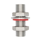 Stainless Steel Weldless Variable Length Bulkhead - 1/2" NPS