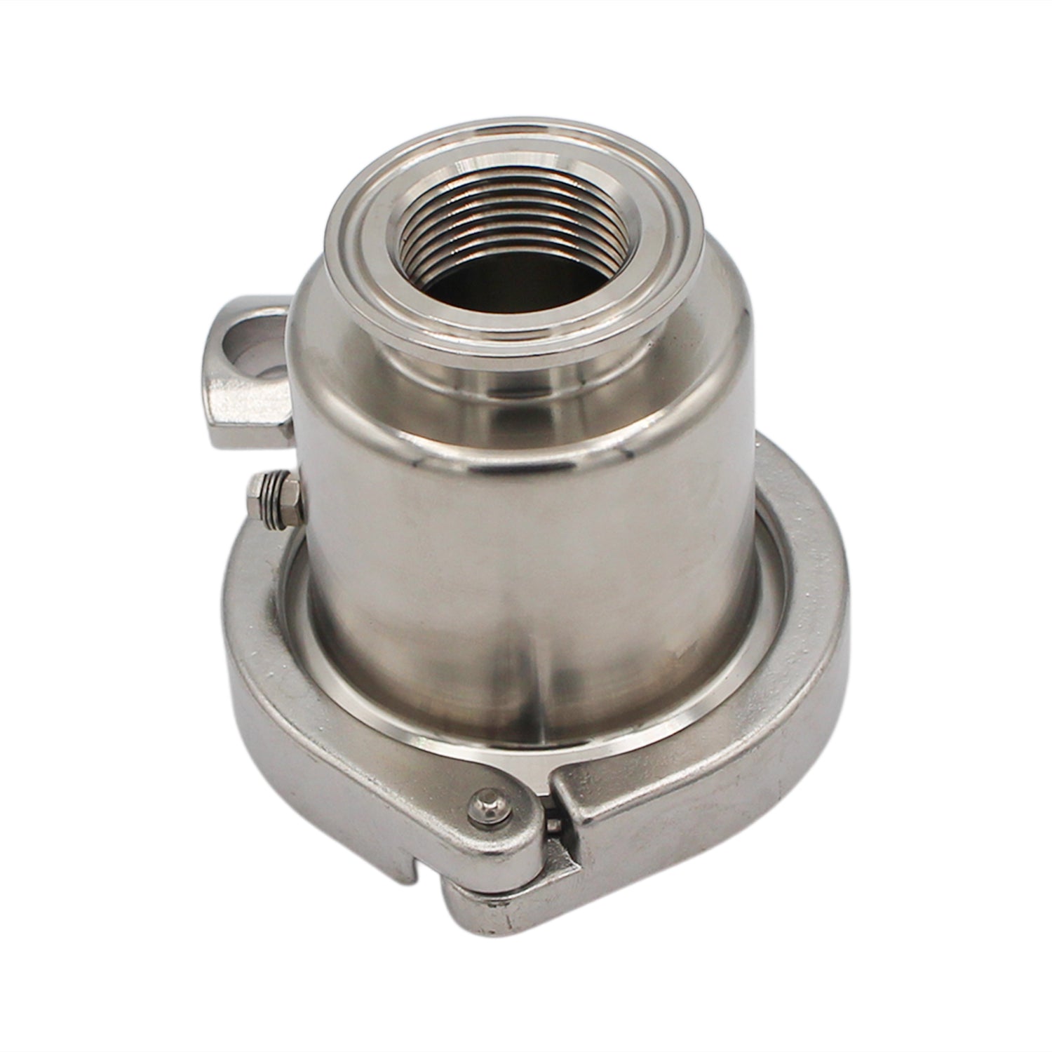 Stainless Steel Tri-Clover Heating Element Adapter - 1.5" TC to 1" NPS -  Canuck Homebrew Supply, Canada