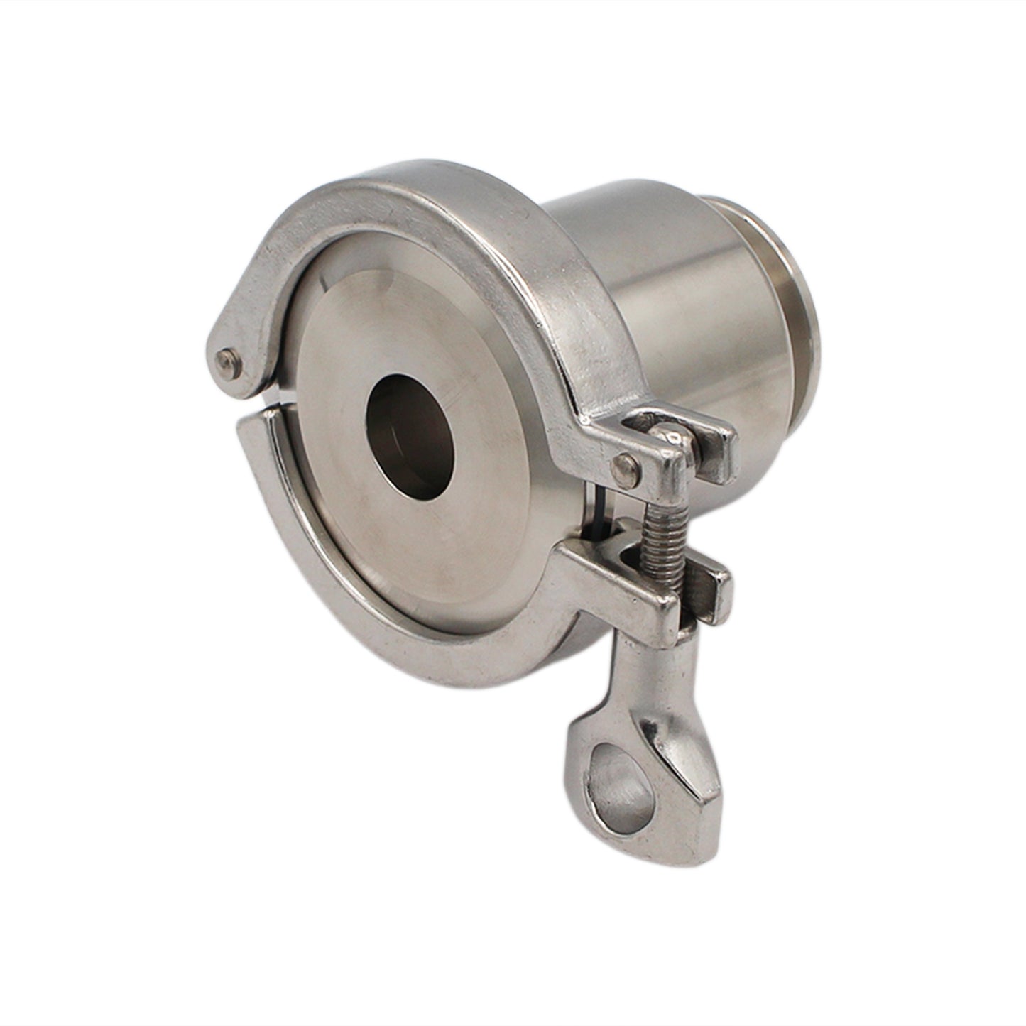 Stainless Steel Tri-Clover Heating Element Adapter - 1.5" TC to 1" NPS -  Canuck Homebrew Supply, Canada