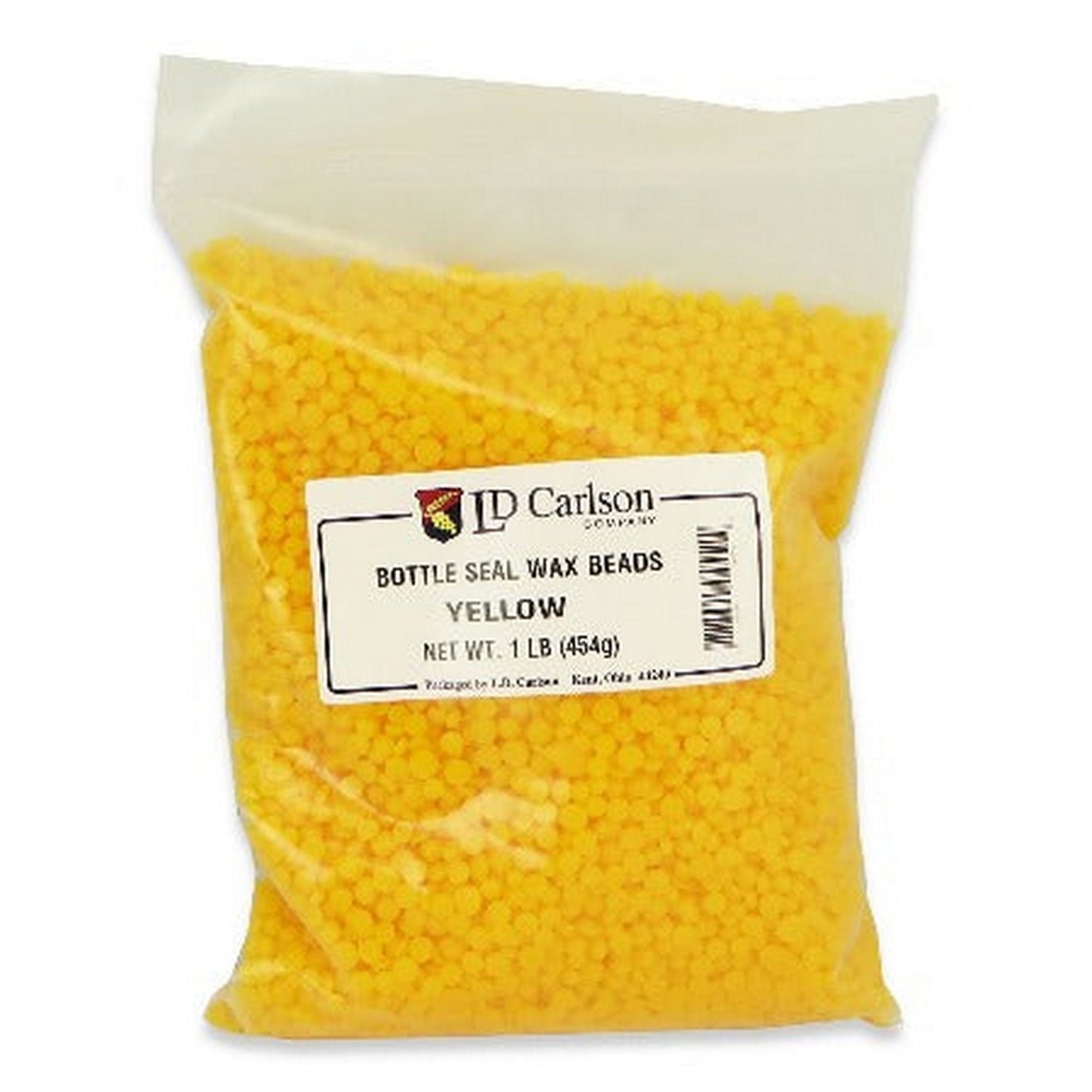 Bottle Seal Wax Beads - Yellow (1lb)