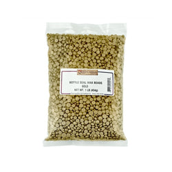 Bottle Seal Wax Beads - Gold - 1 lb