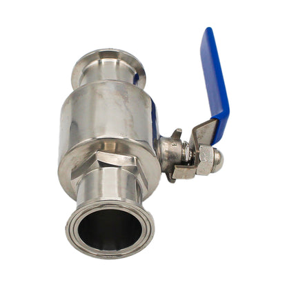 1.5" Tri Clamp 2-Piece Ball Valve - Tri Clover Sanitary Stainless Steel Fitting -  Canuck Homebrew Supply, Canada