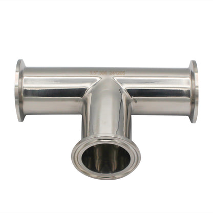 1.5" Tri Clamp Tee - Tri Clover Sanitary Stainless Steel Fitting -  Canuck Homebrew Supply, Canada