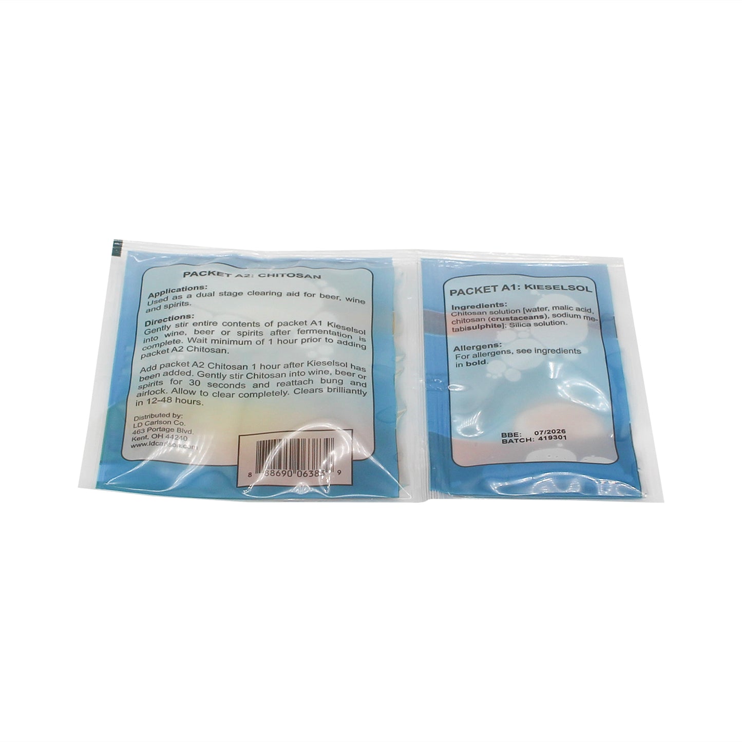 FermFast Dualfine Dual-Stage Clearing Aid - 2.2 fl oz (65 ml)