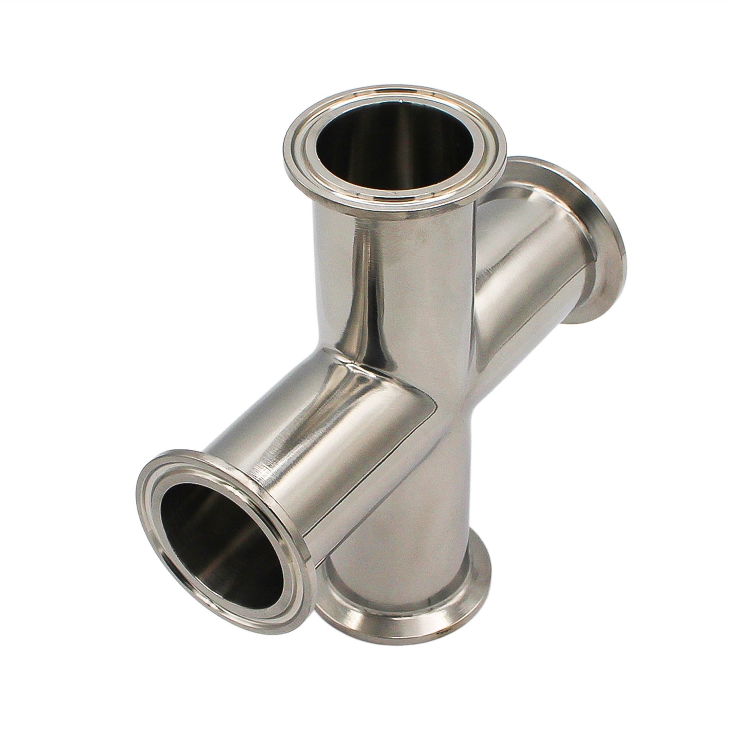 1.5" Tri Clamp Cross - Tri Clover Sanitary Stainless Steel Fitting -  Canuck Homebrew Supply, Canada
