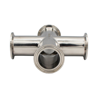 1.5" Tri Clamp Cross - Tri Clover Sanitary Stainless Steel Fitting -  Canuck Homebrew Supply, Canada