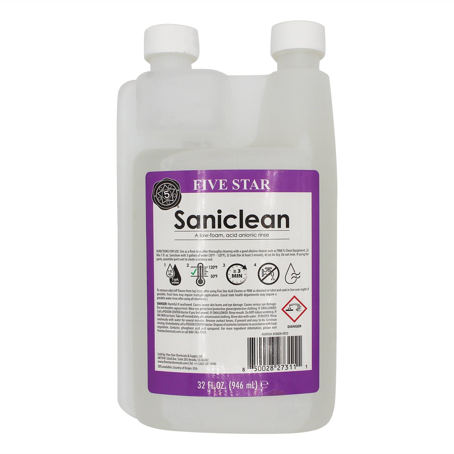 Five Star Saniclean - 32 fl oz (946 ml)