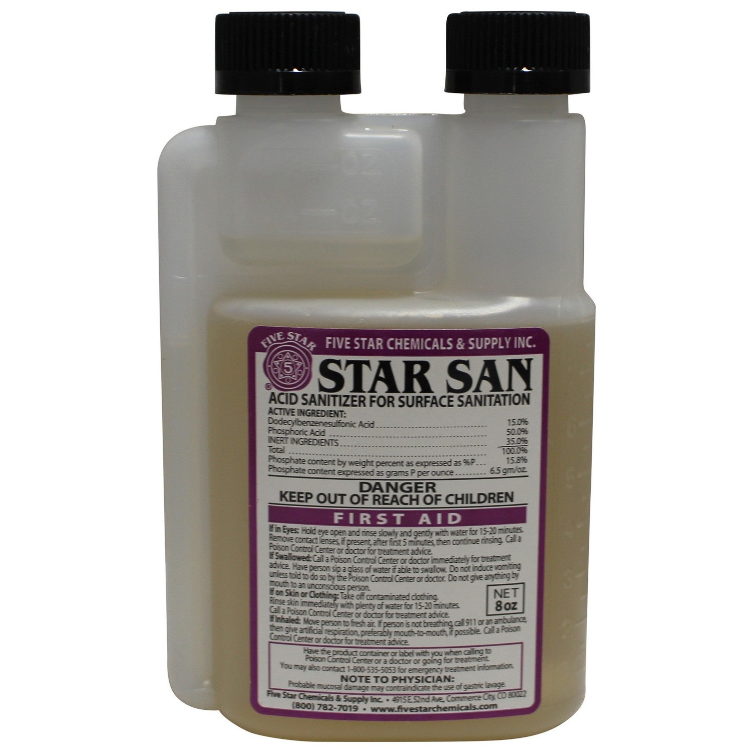 8 fl oz Star San Sanitizer