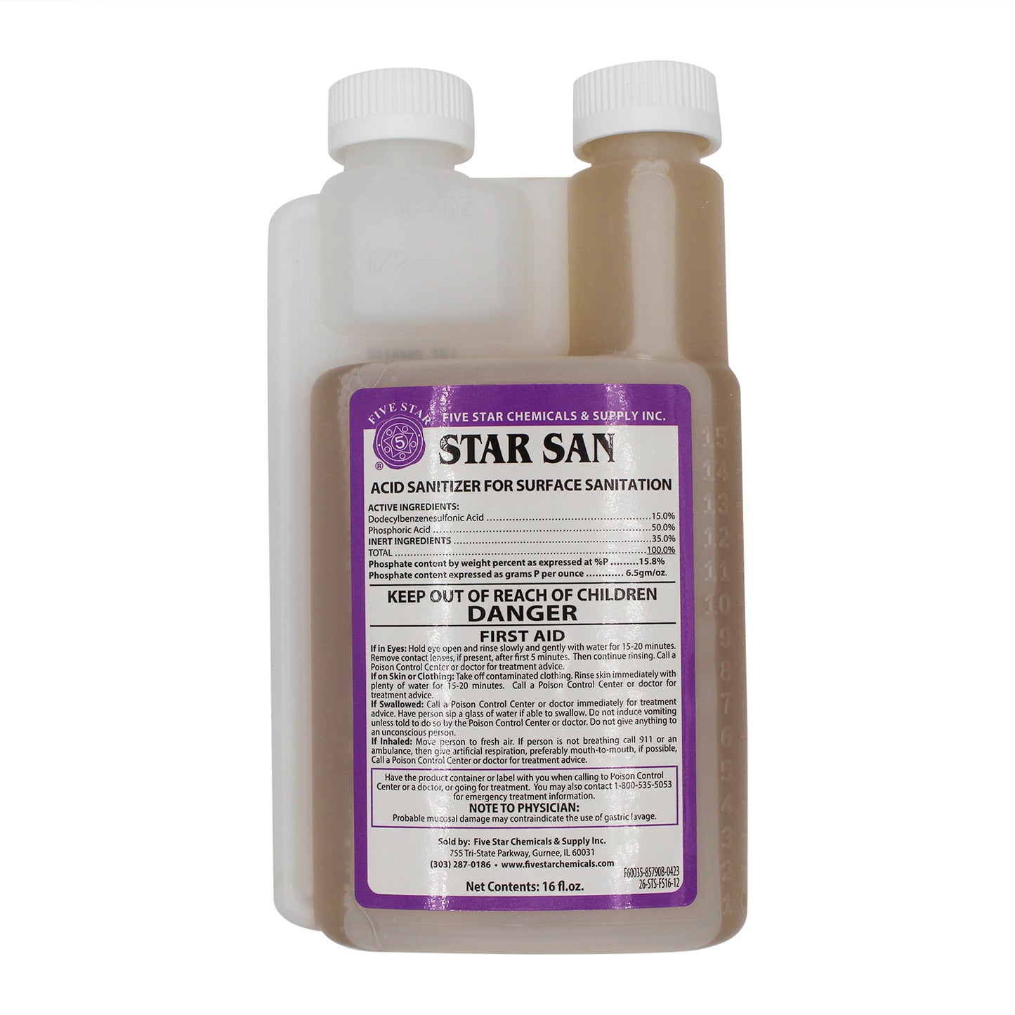 Star San Sanitizer - 16 fl oz (473 ml)