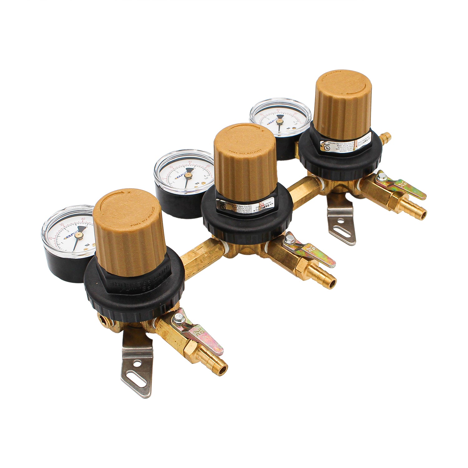 Taprite Triple Product Secondary CO2 Regulator (60PSI) #T1683ST -  Canuck Homebrew Supply, Canada