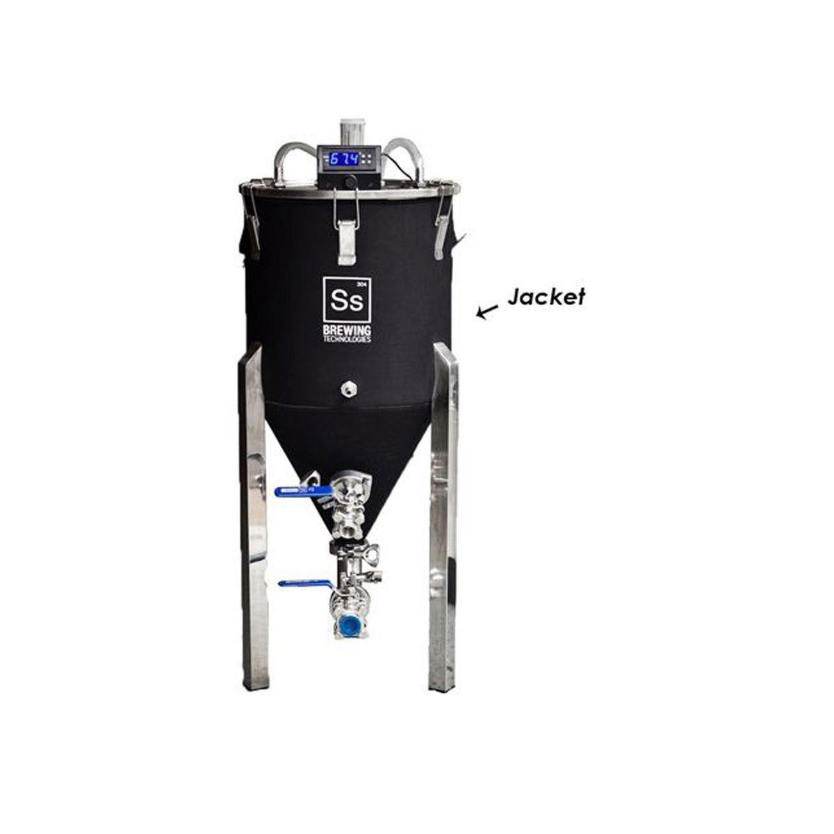 Brewjacket Ss Brewtech FTSs Jacket for the Brew Bucket – Canuck Homebrew Supply ...