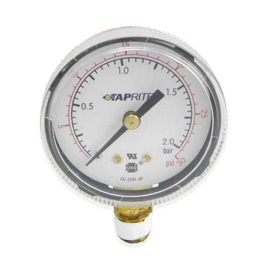 Low Pressure Gauge (30PSI RHT) #5602