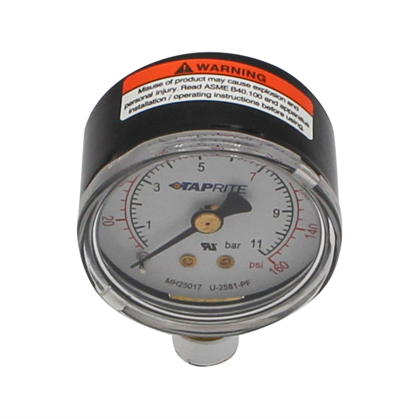 Taprite Low Pressure Gauge (160PSI RHT) #5605