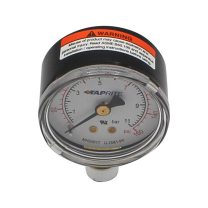 Taprite Low Pressure Gauge (160PSI RHT) #5605