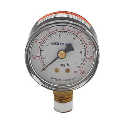 Taprite Low Pressure Gauge (160PSI RHT) #5605