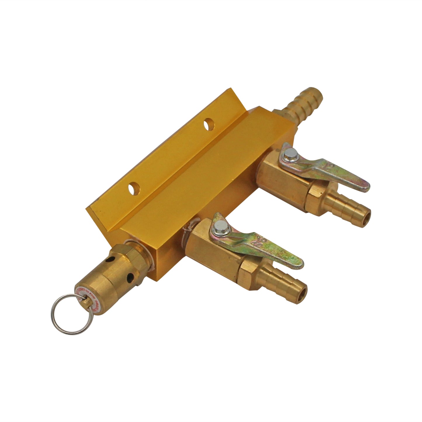 Taprite 2-Way Gas Manifold #1742S - 5/16" OD Barb Outlets