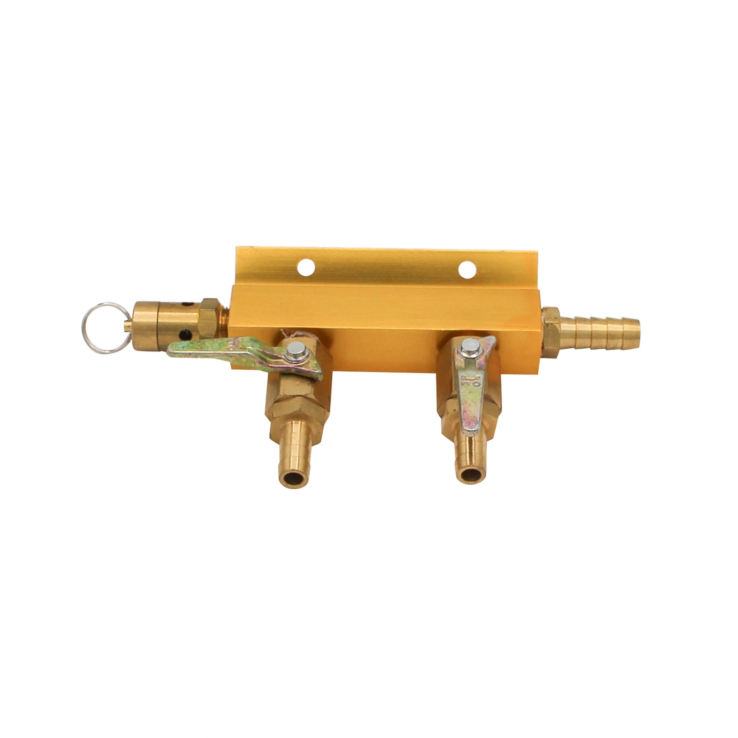 Taprite 2-Way Gas Manifold #1742S - 5/16" OD Barb Outlets