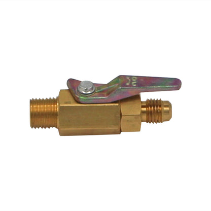 Taprite Shutoff Valve - 1/4" Male NPT to 1/4" Flare #6600A