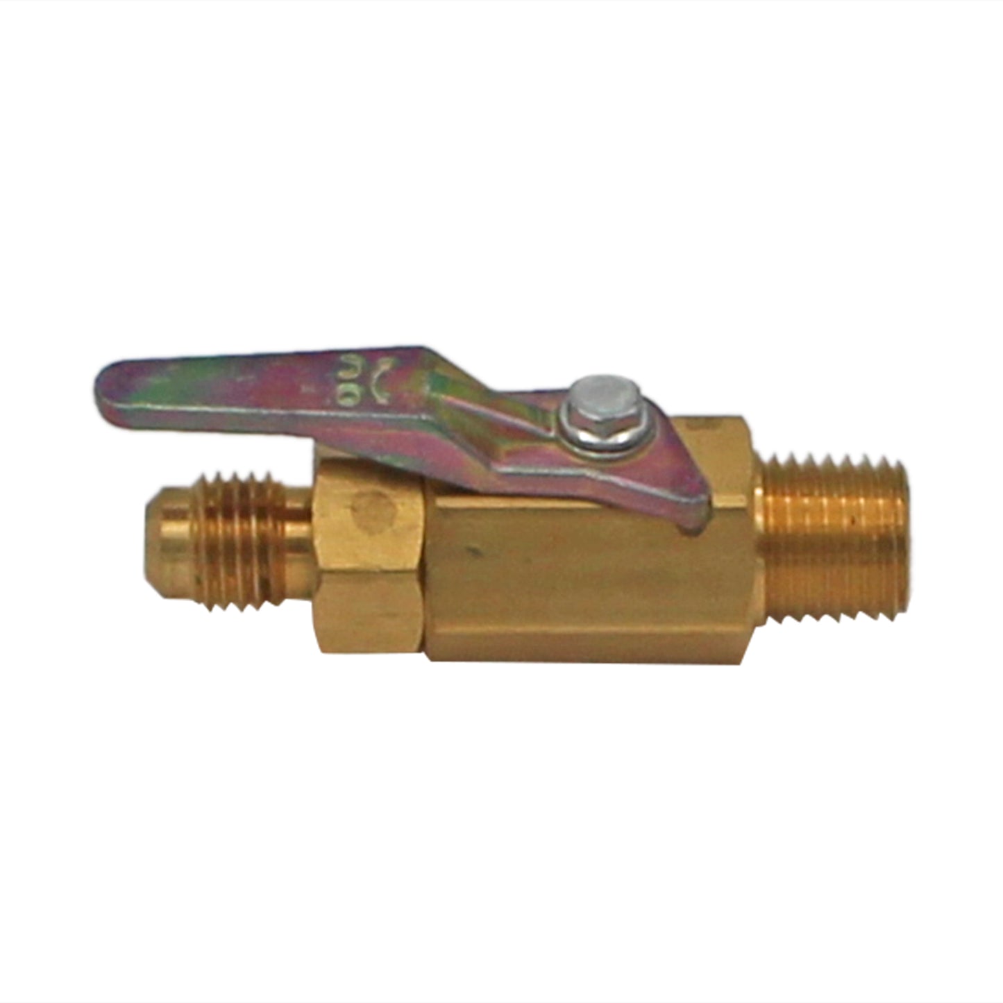 Taprite Shutoff Valve - 1/4" Male NPT to 1/4" Flare #6600A