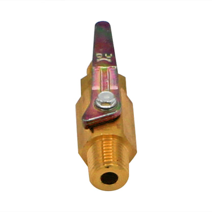 Taprite Shutoff Valve - 1/4" Male NPT to 1/4" Flare #6600A