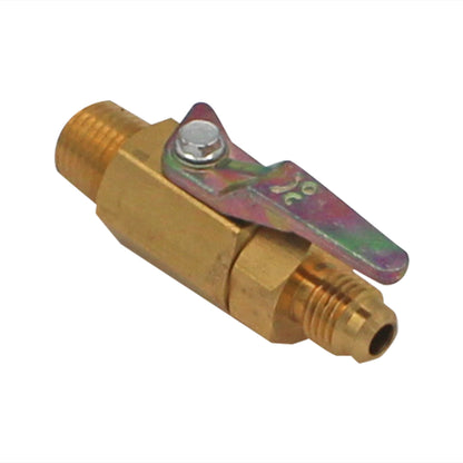 Taprite Shutoff Valve - 1/4" Male NPT to 1/4" Flare #6600A