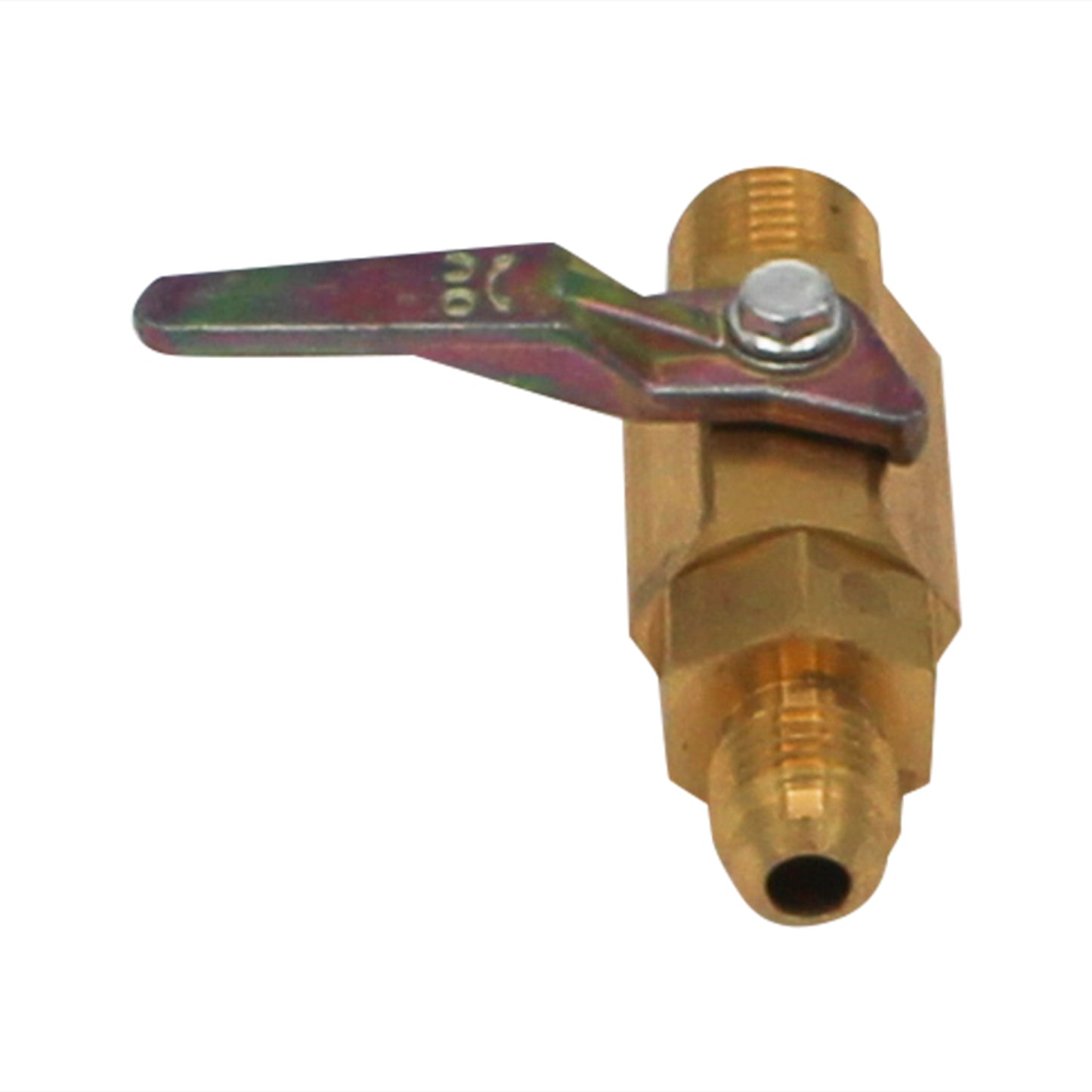 Taprite Shutoff Valve - 1/4" Male NPT to 1/4" Flare #6600A