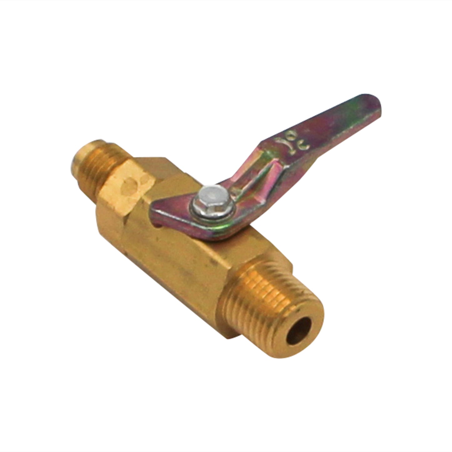 Taprite Shutoff Valve - 1/4" Male NPT to 1/4" Flare #6600A