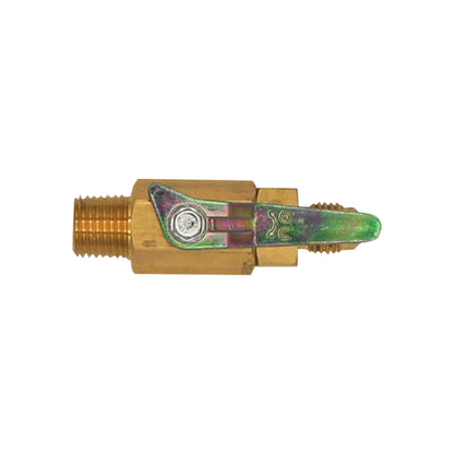 Taprite Shutoff Valve - 1/4" Male NPT to 1/4" Flare #6600A