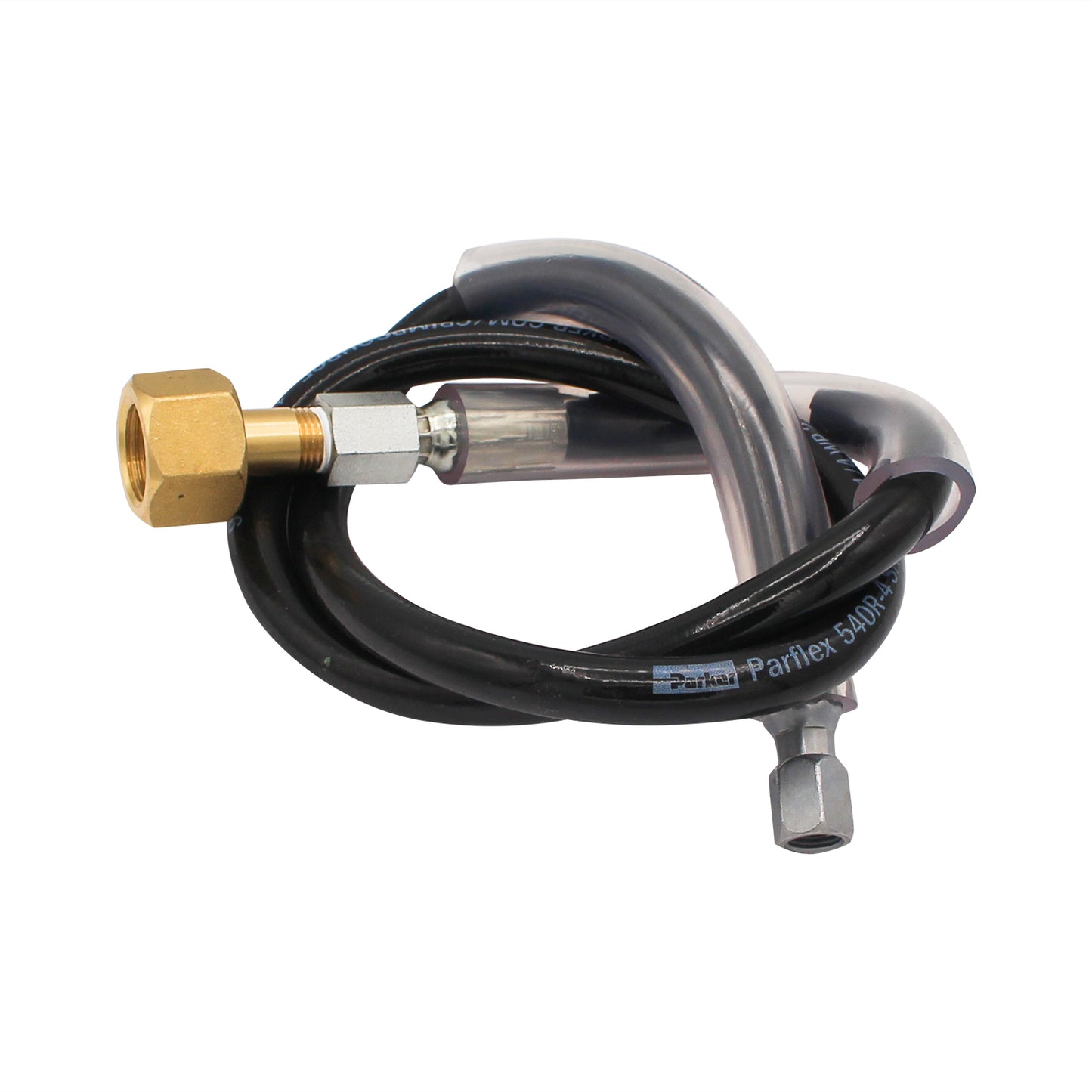 Taprite High Pressure CO2 Hose - 3' with 1/4" Female CO2 Fitting #7000-3A