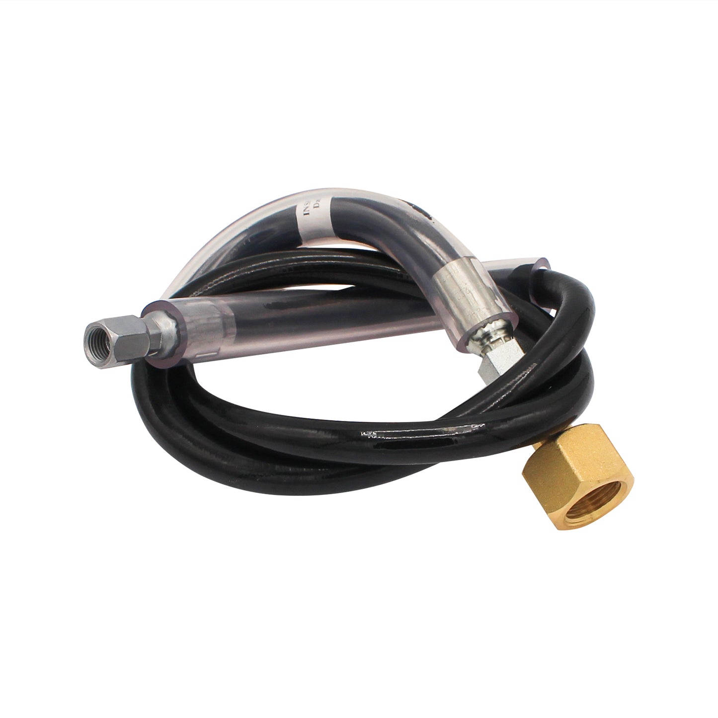 Taprite High Pressure CO2 Hose - 3' with 1/4" Female CO2 Fitting #7000-3A