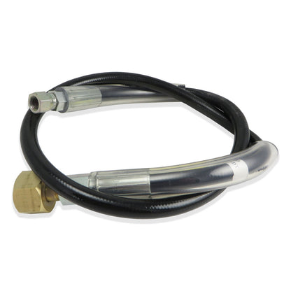 High Pressure CO2 Hose - 3' with 1/4" Female CO2 Fitting #7000-3A