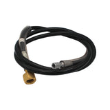 Taprite High Pressure CO2 Hose - 6' with 1/4" Female CO2 Fitting #7000-6A