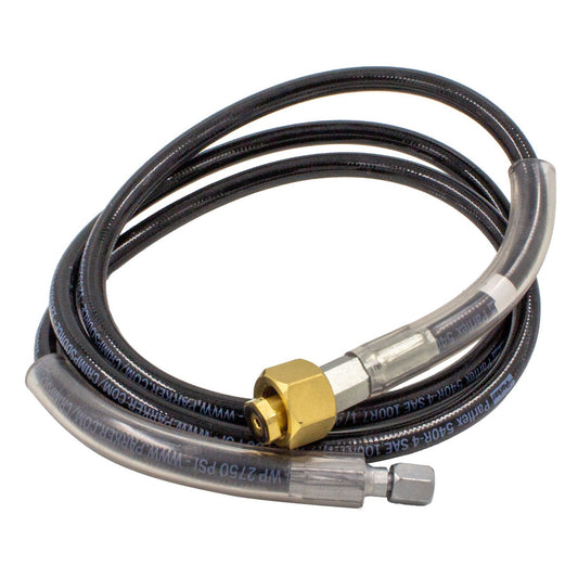 Taprite High Pressure CO2 Hose - 6' with 1/4" Female CO2 Fitting #7000-6A