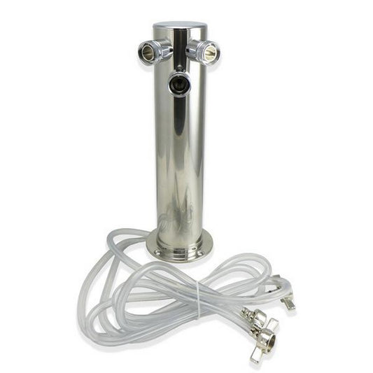 Taprite Stainless Steel Triple Tap Beer Tower