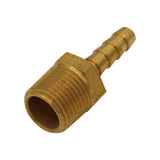 Brass 3/8" Male NPT to 1/4" Barb
