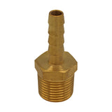 Brass 3/8" Male NPT to 1/4" Barb