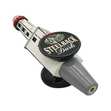 Dark Steelback Lighthouse Tap Handle