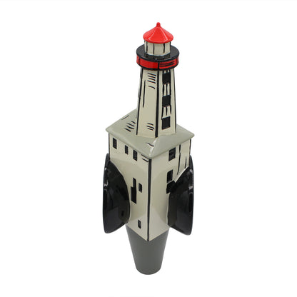 Draught Steelback Lighthouse Tap Handle