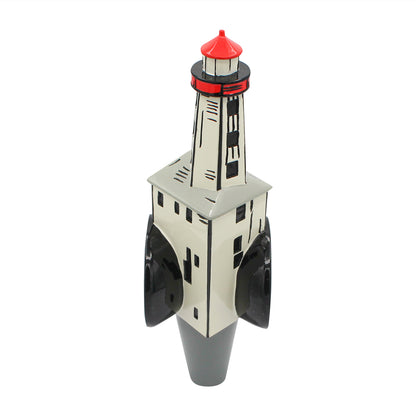 Lager Steelback Lighthouse Tap Handle