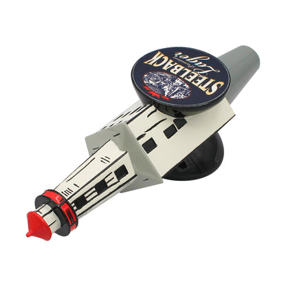 Lager Steelback Lighthouse Tap Handle