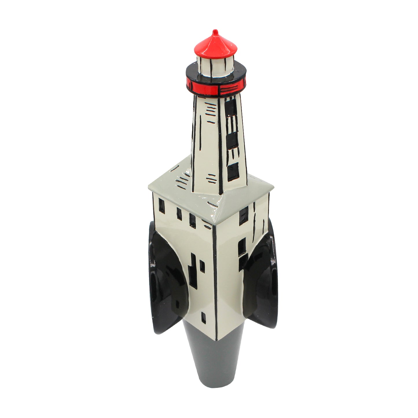 Steelback Brewery Lighthouse Red Maple Tap Handle