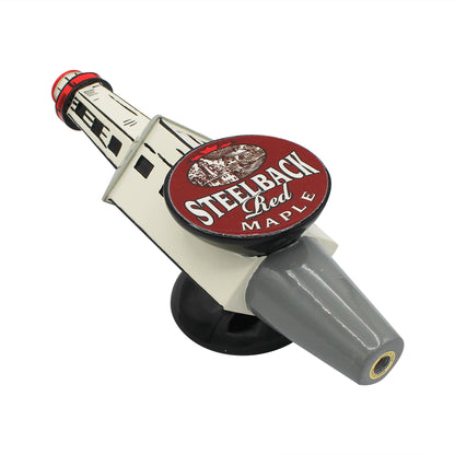 Steelback Brewery Lighthouse Red Maple Tap Handle