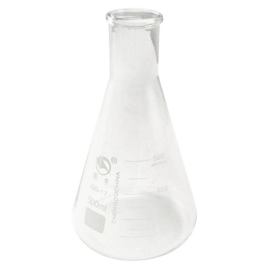 500 mL Glass Erlenmeyer Flask