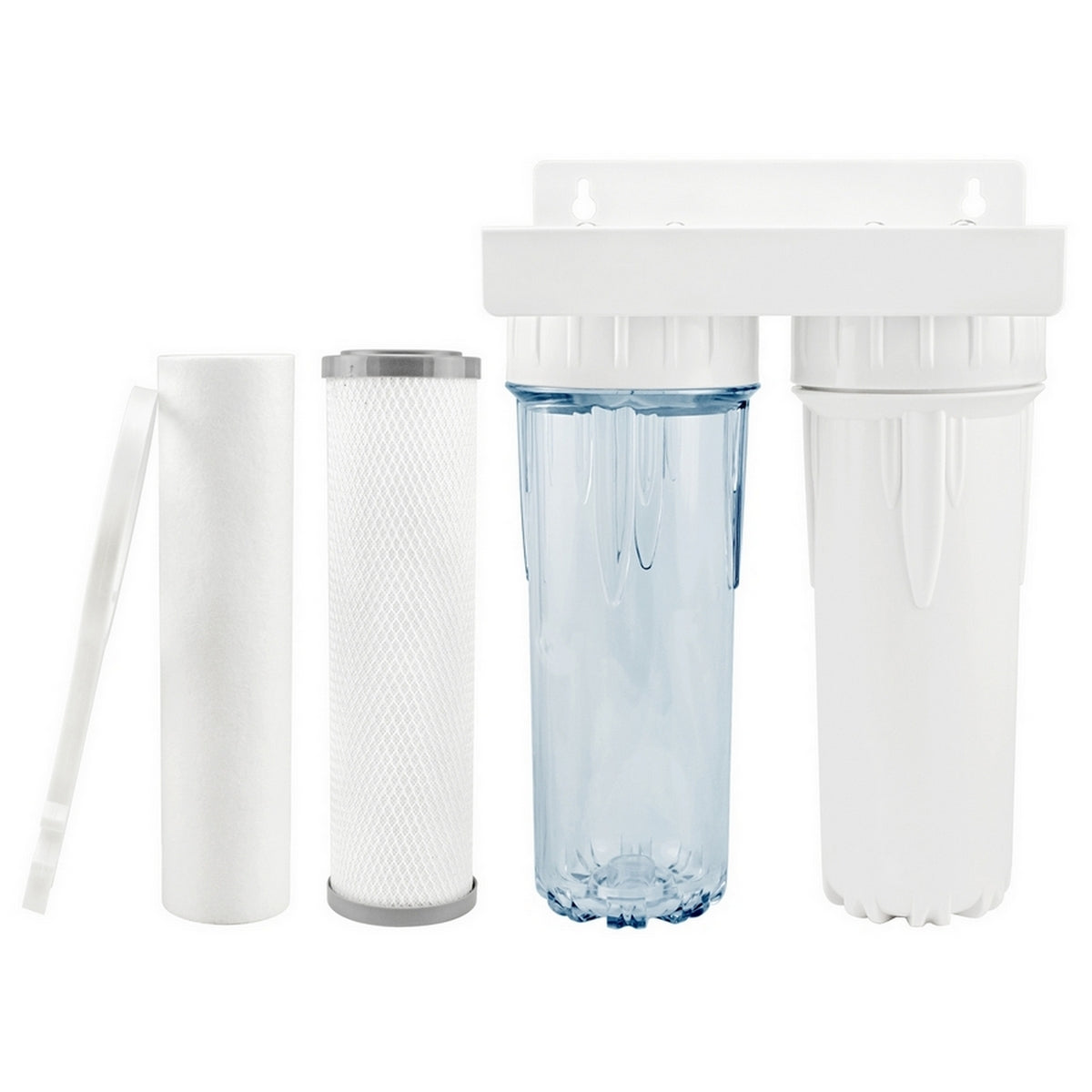 Two stage Canister Sediment Cartridge Filter Housing